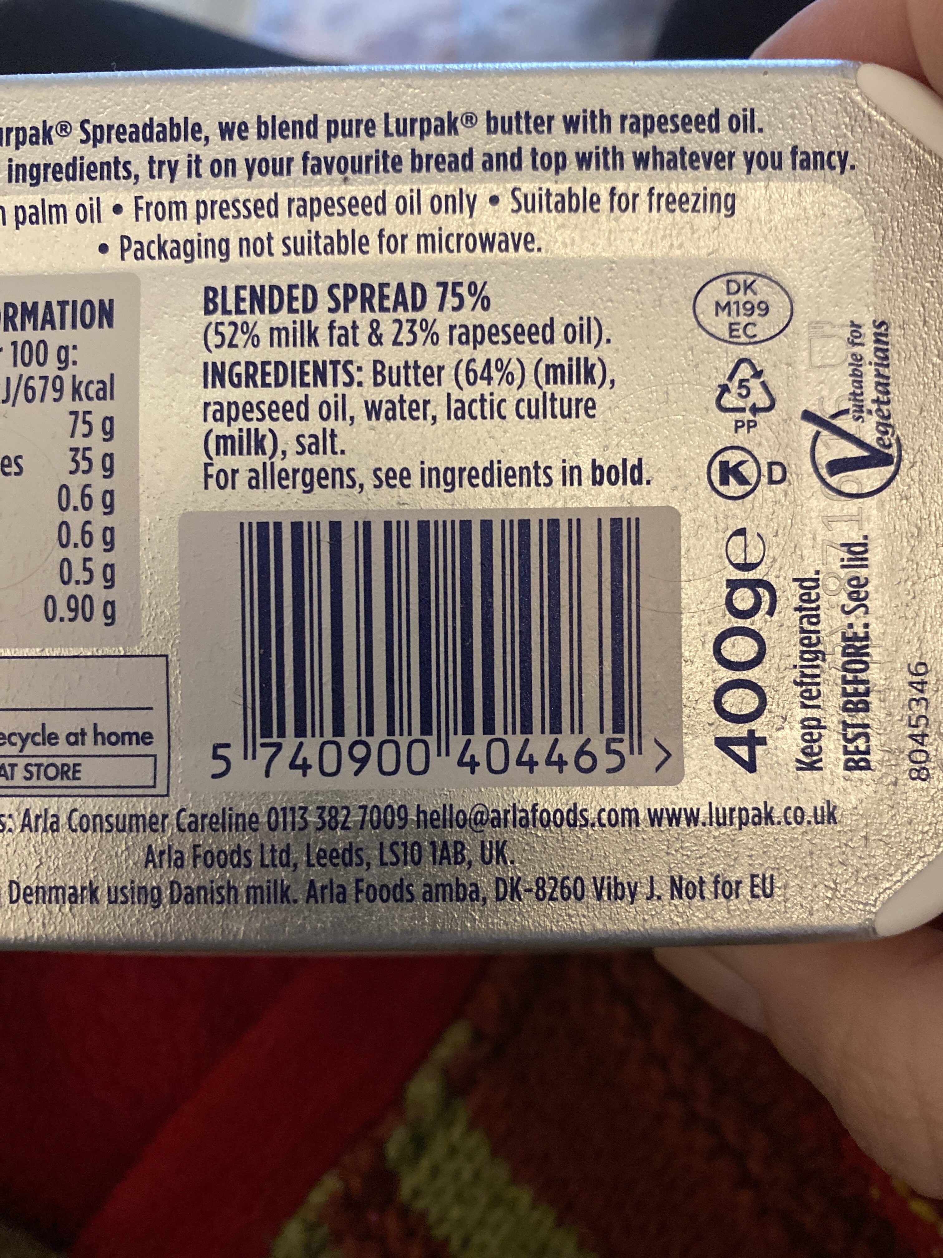 Lurpak Spreadable