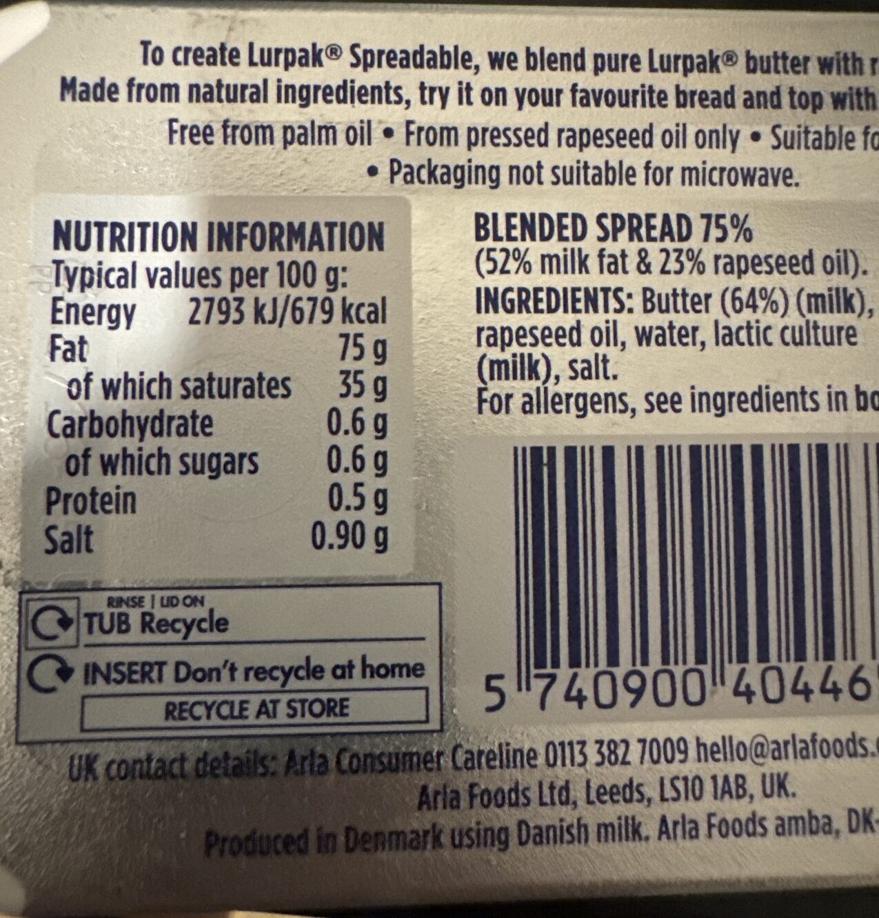 Lurpak Spreadable