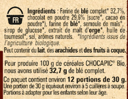 Nestlé Nestlé - Chocapic Cereal Organic, 375g (13.3oz)