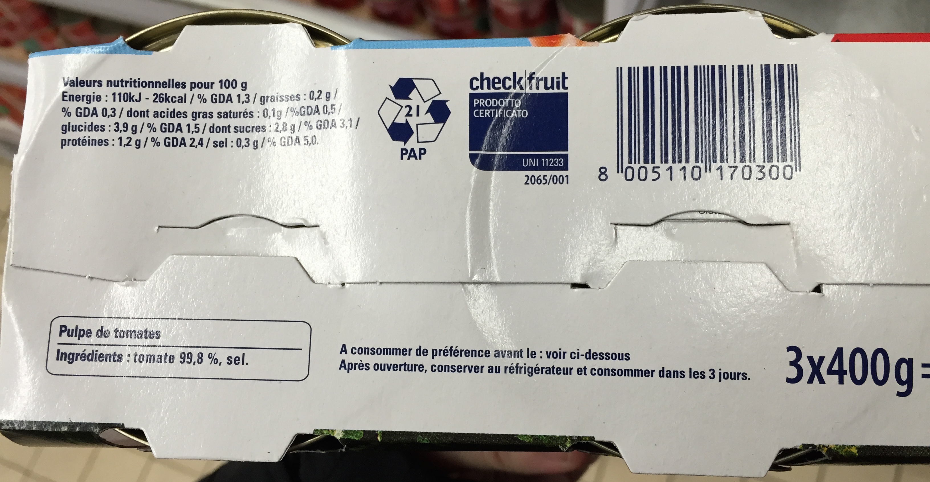 Mutti Fijne tomatenpulp