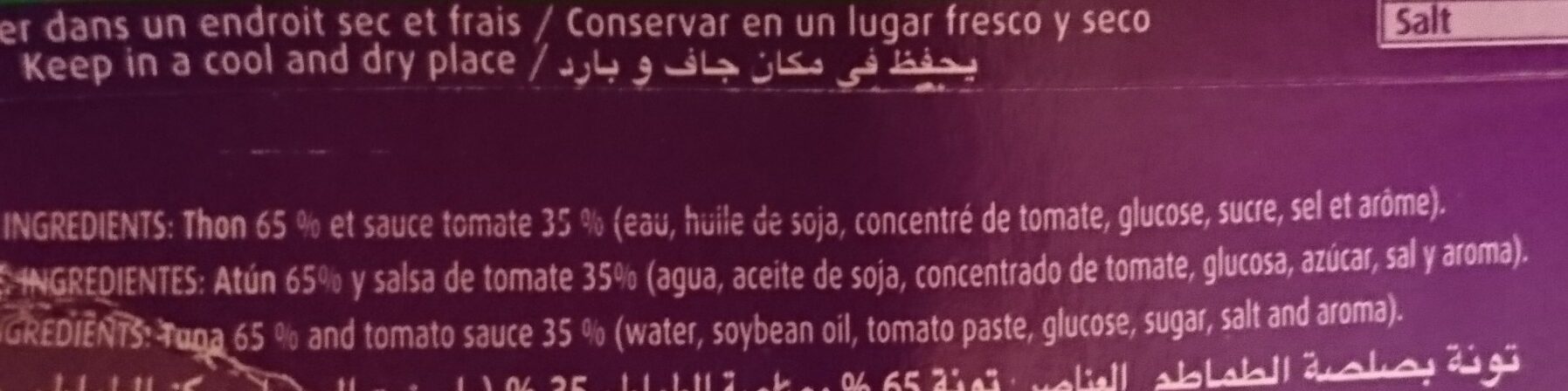 Isabel Atún con tomate