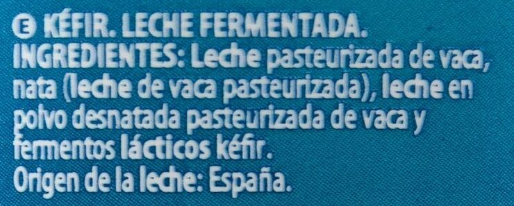 Hacendado Kéfir Natural Sabor Suave
