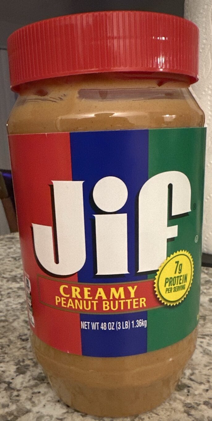 Jif CREAMY PEANUT BUTTER