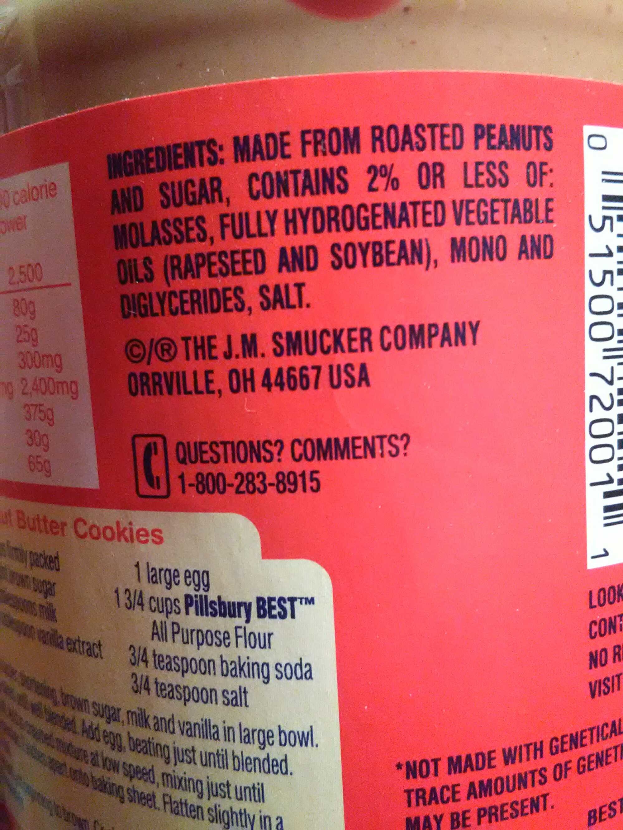 Jif CREAMY PEANUT BUTTER