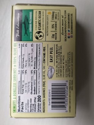 Season Springdale Boneless Sardines in 100% Olive Oil