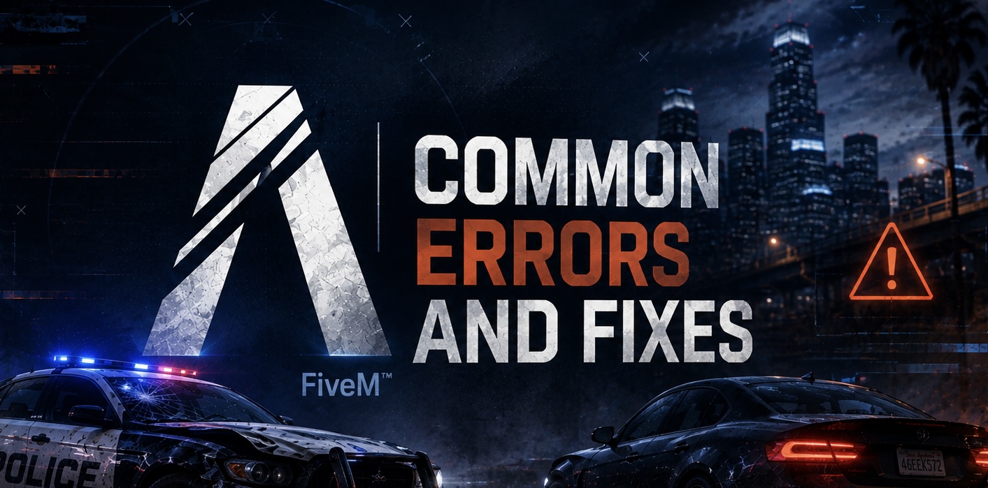 FiveM Won’t Launch? 12 Common Errors and How to Fix Them