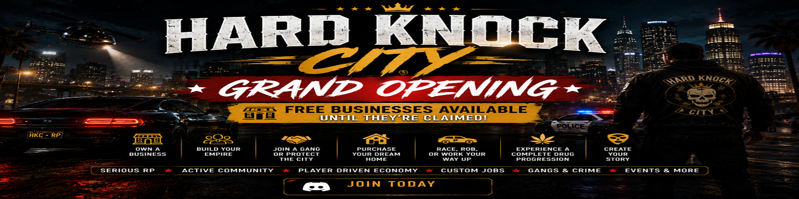 Hard Knock banner