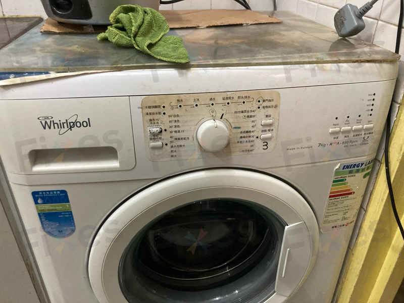 異常震動🔧Whirlpool惠而浦前置式洗衣機 AWC7085A