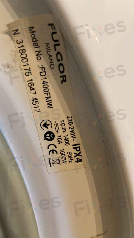 租戶必讀：清除洗衣機頑固污漬🧴Fulgor前置式洗衣機 FD1400FMW