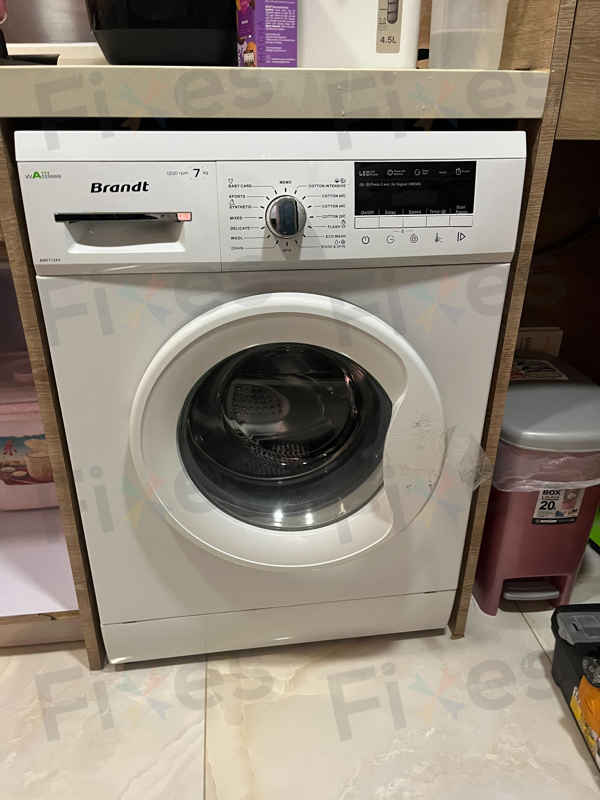 門勾斷裂導致出現E30故障碼😱Brandt白朗牌前置式洗衣機 BWF712AX