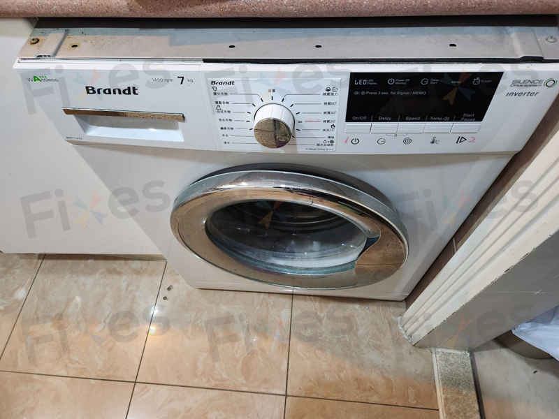 門勾斷裂，原來係門鎖掣導致😢Brandt白朗牌前置式洗衣機 BWF714VX