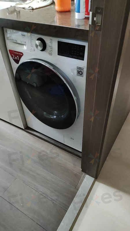 門鎖掣故障，出現故障碼DE2🔒LG前置式二合一洗衣乾衣機 FC12085V2W