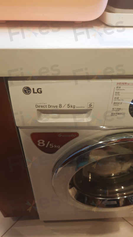 機門檢測問題,出現故障碼DE🔑LG二合一洗衣機 WFCT1408MW