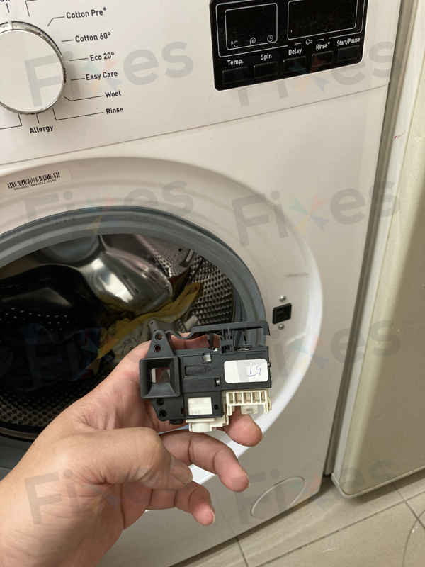 鎖門異常，出現故障碼E01🔒Philco飛歌牌前置式洗衣機 PV610S