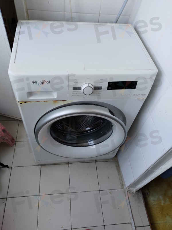 出現故障碼F06,門鎖掣故障👀Whirlpool惠而浦前置式洗衣機 CFCR70111