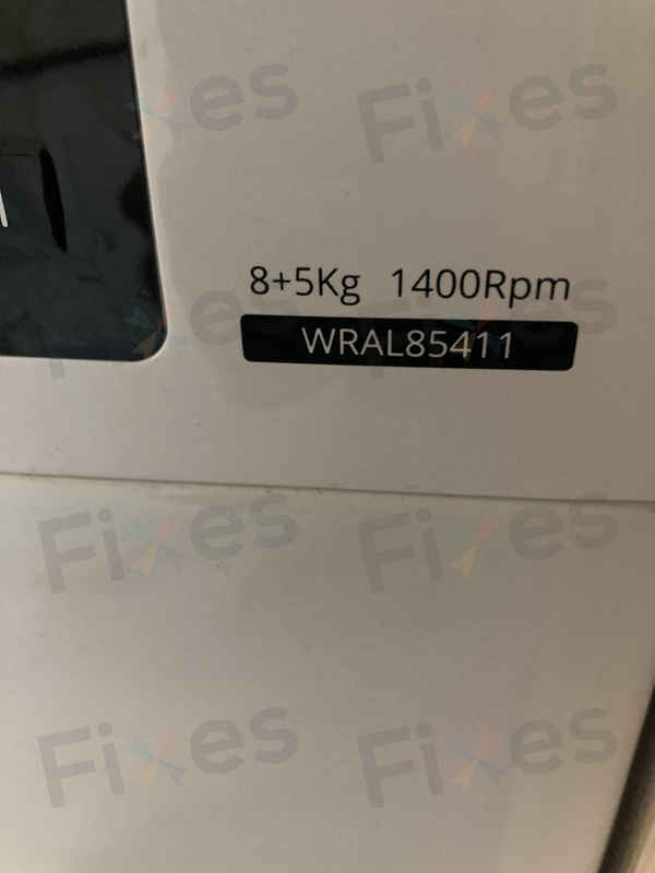 出現故障碼E12😵Whirlpool惠而浦二合一洗衣乾衣機 WRAL85411