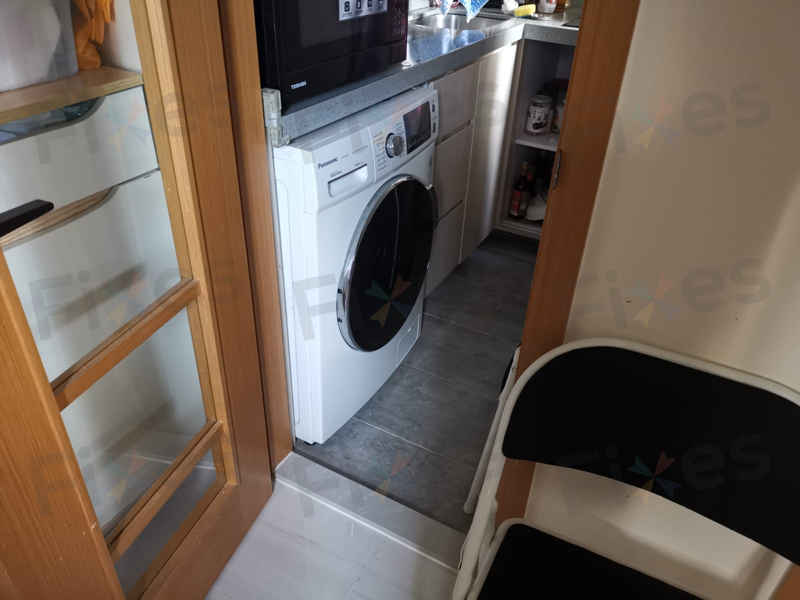 排水異常，出現故障碼E21💦Panasonic樂聲二合一洗衣乾衣機 NAS086F1
