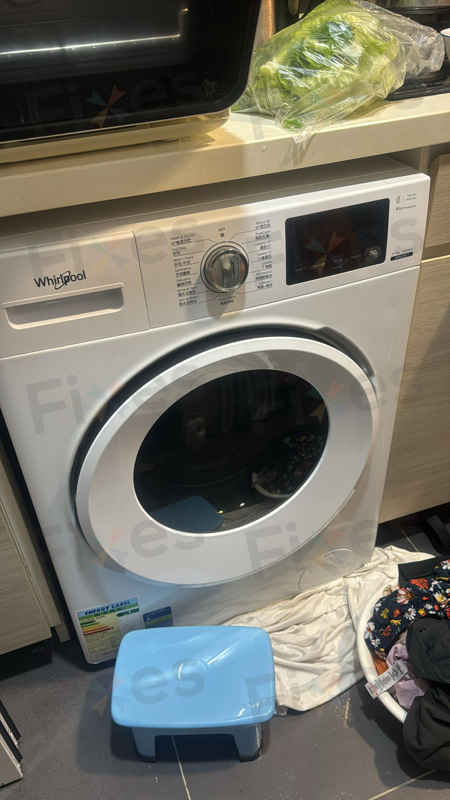 排水問題,出現故障碼E12🌊Whirlpool惠而浦二合一洗衣乾衣機 WRAL85411