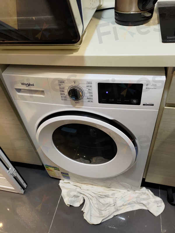 排水問題,出現故障碼E12🌊Whirlpool惠而浦二合一洗衣乾衣機 WRAL85411