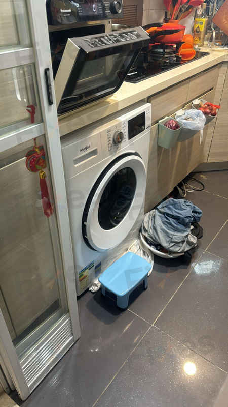 排水問題,出現故障碼E12🌊Whirlpool惠而浦二合一洗衣乾衣機 WRAL85411