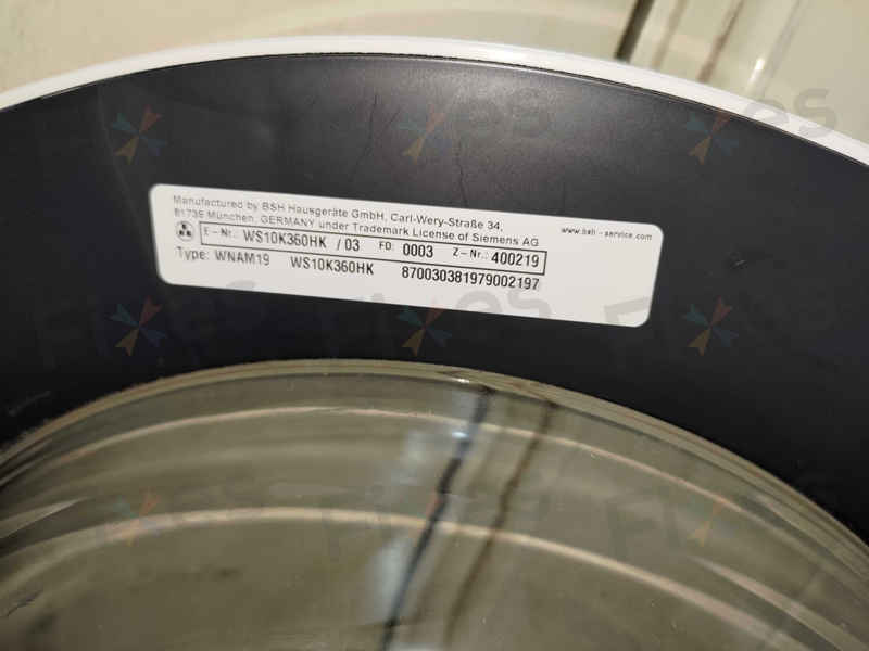 排水問題,出現故障碼E18😱Siemens西門子前置式洗衣機 WS10K360HK/03