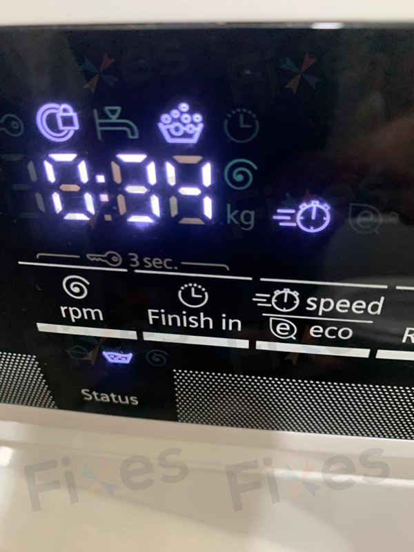 排水問題,出現故障碼E18😱Siemens西門子前置式洗衣機 WS10K360HK/03