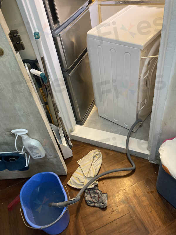 排水問題,出現故障碼F05⚙️Whirlpool惠而浦前置式洗衣機 CFCR80221