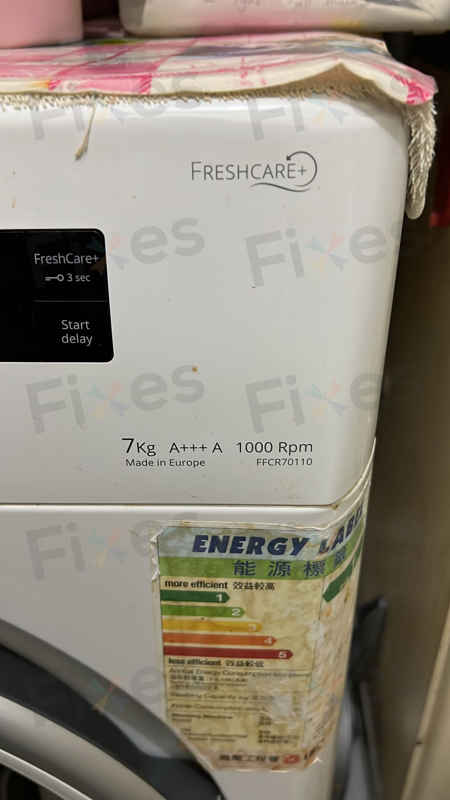 排水問題，出現故障碼F05🚫Whirlpool惠而浦前置式洗衣機 FFCR70110