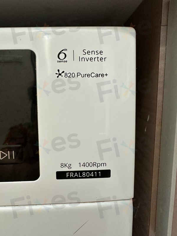 排水困難，出故障碼E12🚿Whirlpool惠而浦前置式洗衣機 FRAL80411