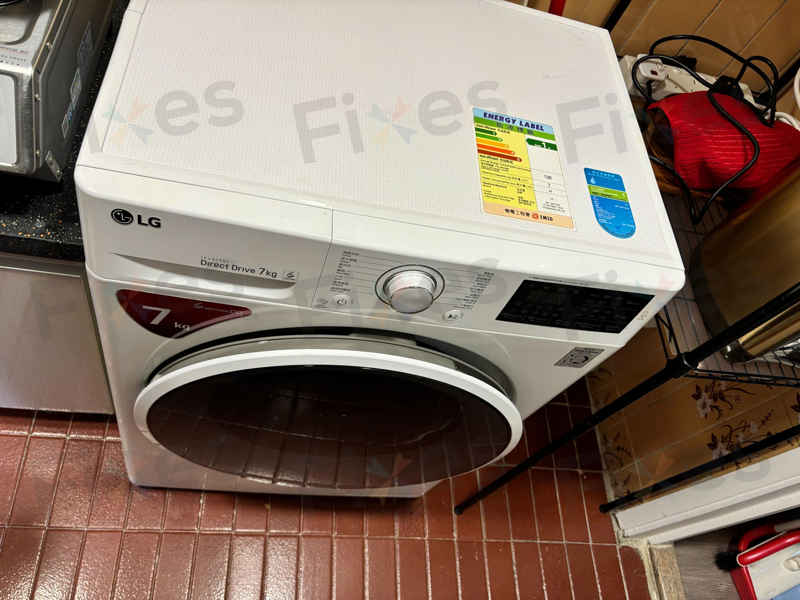出現故障碼0E💡LG前置式洗衣機 WF1207C4W