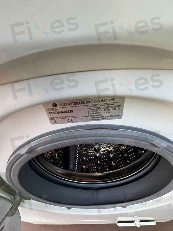 這部LG WFN系列洗衣機水線被拆除後繼續用？師傅檢測揭示觸電隱患 🔌