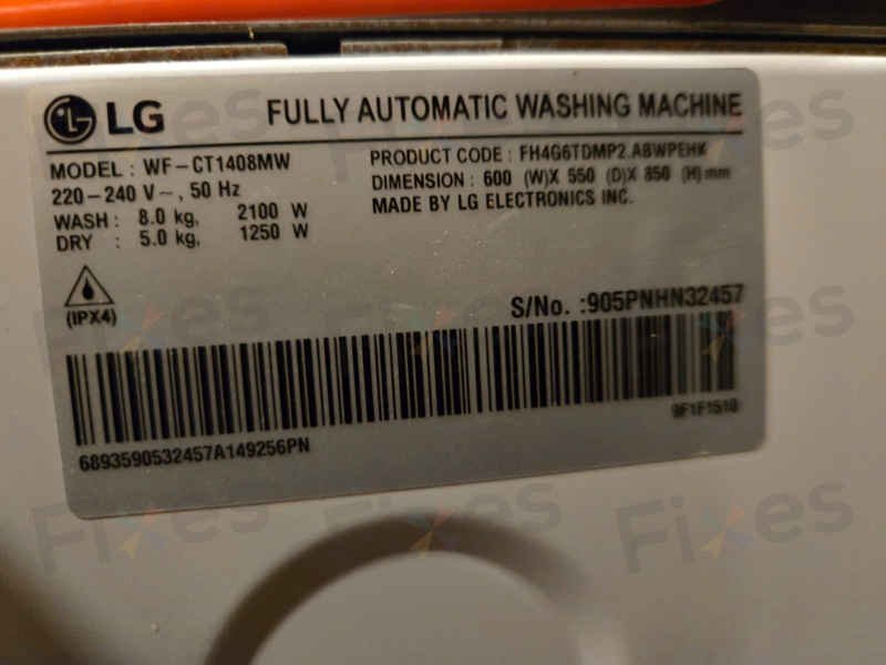 反覆手動排水六七次累壞老太太，這部LG WFCT系列洗衣機0E故障碼背後的心酸 😔