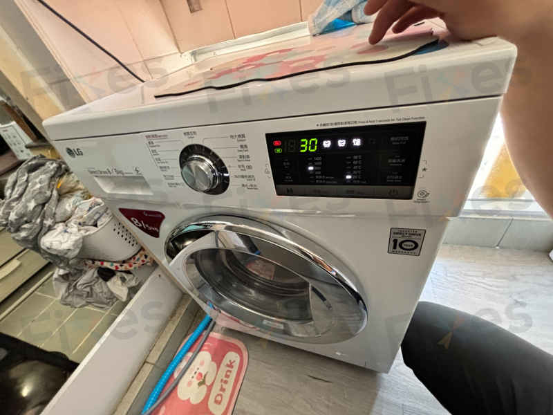 LG前置式洗衣機故障碼1E解密:不只是入水不足的問題 🔍