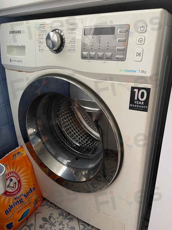 出現故障碼4E💧Samsung三星前置式洗衣機 WF702U2BBWQ/SH