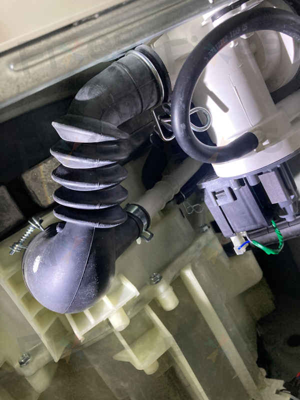 從排水困難到不進水：這部Samsung WD系列洗衣機5C故障現場排查🔍