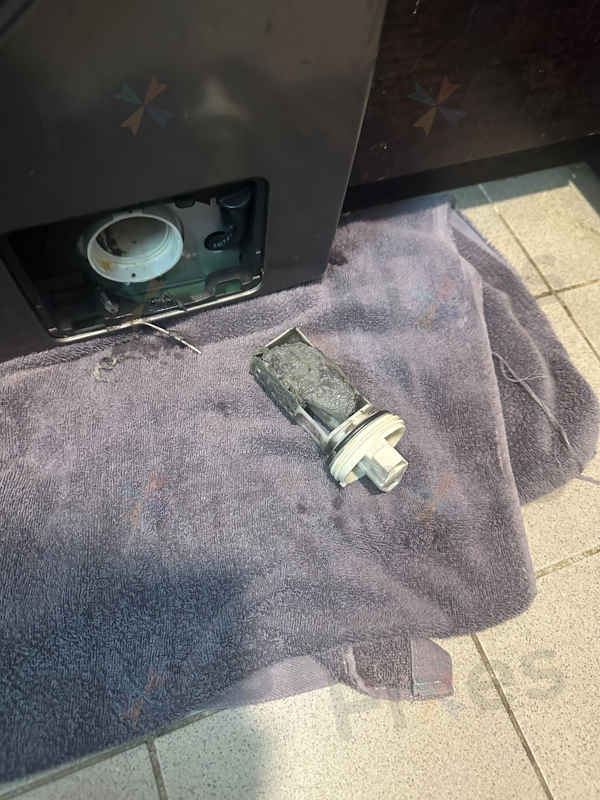 客戶Samsung WW系列洗衣機5C錯誤碼修復：排水泵更換後重獲新生 🚀