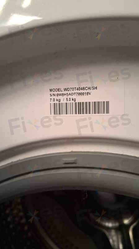 為何這部 Samsung WD系列洗衣機出現5C故障碼?現場拆底發現襪子堵塞🧐