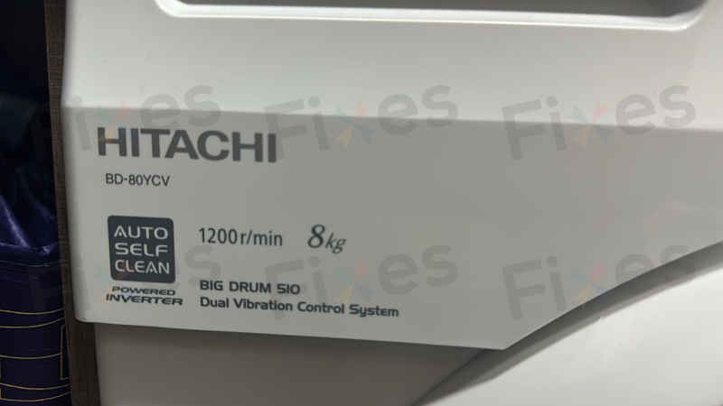出現故障碼C02🛠Hitachi日立牌前置式洗衣機 BD80YCV
