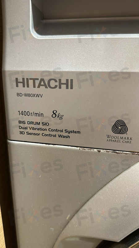 出現故障碼C02😊Hitachi日立前置式洗衣機 BDW80XWV