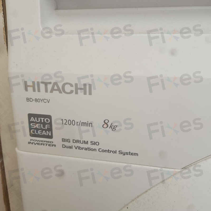 C02故障碼一出就不排水？這部Hitachi BD系列洗衣機現場拆檢才看見關鍵異物 🧵