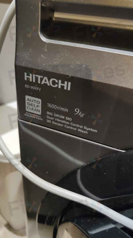 這部Hitachi BD系列洗衣機為何顯示C02故障碼？排水泵葉輪卡死🕵️‍♂️