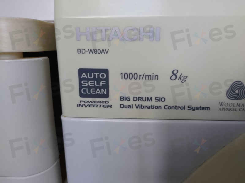 出現故障碼C02,不能排水🛠Hitachi日立前置式洗衣機 BDW80AV