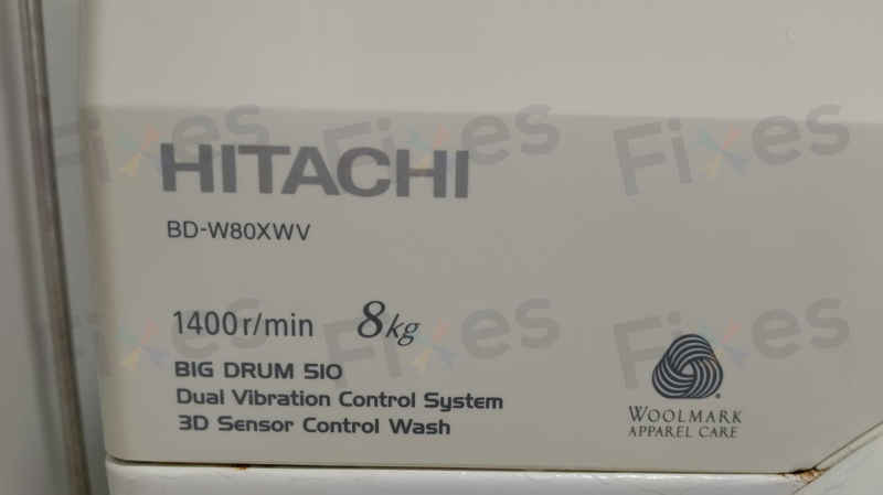 出現故障碼C02，即場更換排水泵👷‍♂️Hitachi日立前置式洗衣機 BDW80AV