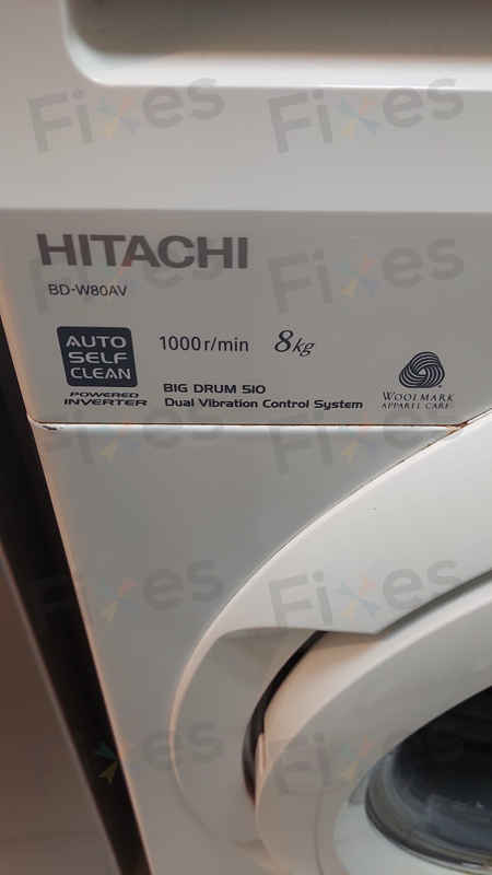 出現故障碼C02,排水泵問題😵Hitachi日立前置式洗衣機 BDW80AV