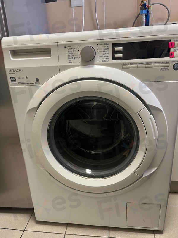 出現故障碼C02,排水泵問題😵Hitachi日立前置式洗衣機 BDW80AV