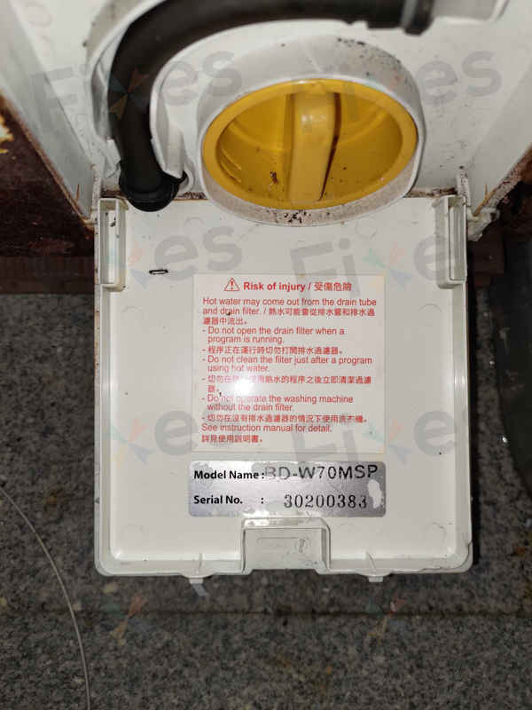 日立BDW系列洗衣機的門鎖掣更換實錄：從C08故障到完美運作 ⚡