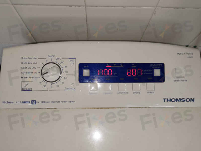 出現故障碼D07🔍Thomson湯笙牌二合一洗衣乾衣機 TXSD9813
