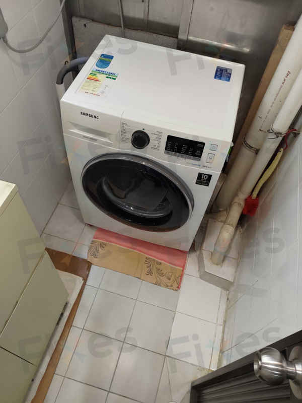 出現故障碼dC,不鎖門🔑Samsung三星前置式洗衣機 WW80K5210VW/SH