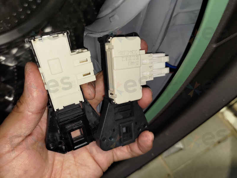 出現故障碼DC，門鎖掣問題😵Samsung三星前置式洗衣機 WW80K5210VX/SH