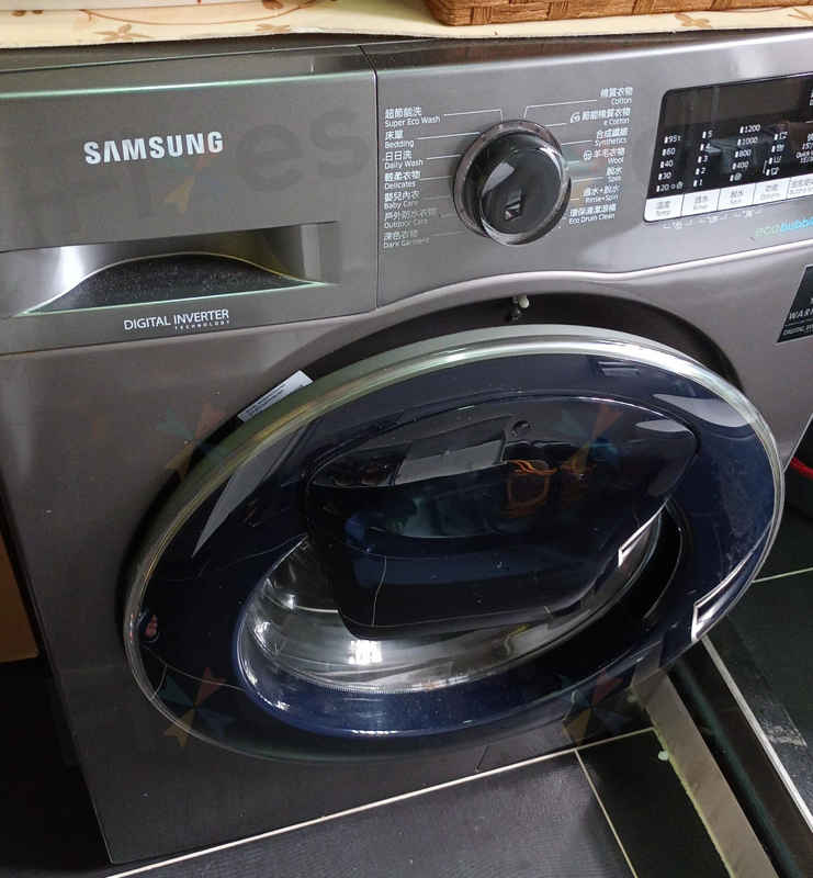 出現故障碼DC,不鎖門😵Samsung三星前置式洗衣機 WW80K5210VX/SH